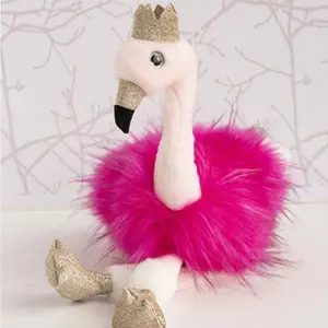Plush Histoire d'Ours Flamant Rose image-1