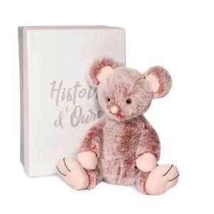 Plush Histoire d'Ours Lily La Souris Rose image-0
