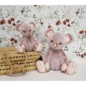 Plush Histoire d'Ours Lily La Souris Rose image-2