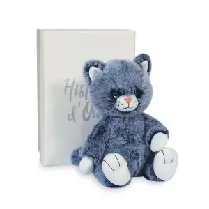 Plush Histoire d'Ours Lulu Le Chat bleu image-0