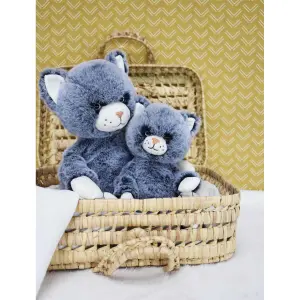 Plush Histoire d'Ours Lulu Le Chat bleu image-1