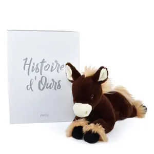 Plush Histoire d'Ours Cheval allongé image-0