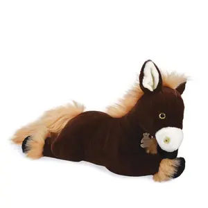 Plush Histoire d'Ours Cheval allongé image-0