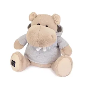 Hippo plush with sweater Histoire d'Ours 45 cm image-0