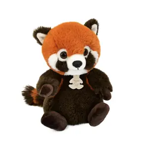 Red panda plush Histoire d'Ours Les Doux Stretch image-0