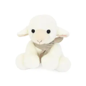 Little lamb plush scarf Histoire d'Ours image-0