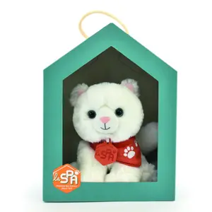 Plush cat Histoire d'Ours SPA image-0