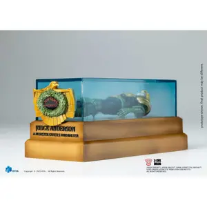 Collectible figurine Hiya Toys 2000 AD 1/18 Exquisite Judge Dredd Judge Anderson Hall of Heroes Mini image-1