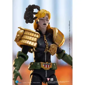 Collectible figurine Hiya Toys 2000 AD 1/18 Exquisite Judge Dredd Judge Anderson Hall of Heroes Mini image-3