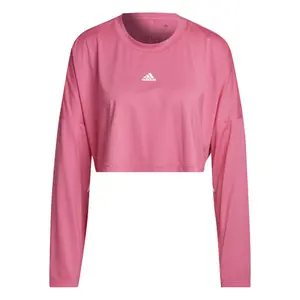 Women's lightweight oversized sweatshirt adidas Hyperglam image-0