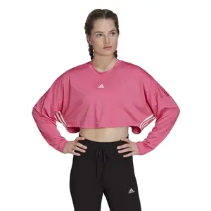 Women's lightweight oversized sweatshirt adidas Hyperglam image-2