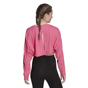 Women's lightweight oversized sweatshirt adidas Hyperglam image-3