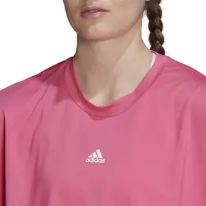 Women's lightweight oversized sweatshirt adidas Hyperglam image-5
