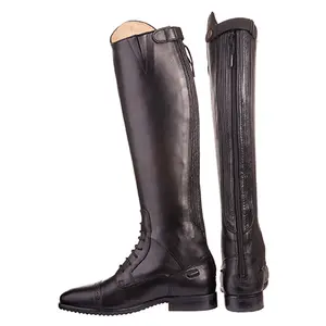 Riding boots for children HKM Valencia Long/Extra slim image-1