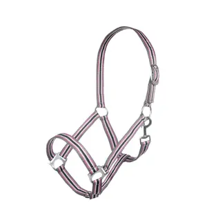 Nylon Halfter für Pferde HKM Linz image-0
