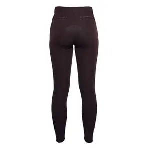Full grip riding Trousers for women HKM Rosegold Glamour image-2