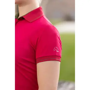 Damskie jeździeckie polo HKM Classico image-2