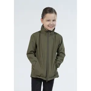 Veste équitation imperméable fille HKM Rainy Day image-1