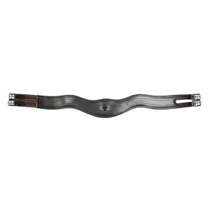 Curved Leather Horse Strap HKM Anatomic image-0