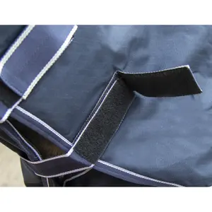 Outdoor Blanket for Horse with Fleece Neck Cover HKM Starter 0g image-2