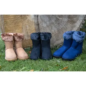 Bottines fourrées imperméables HKM Davos Fur image-1