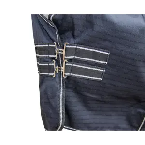 High collar  Blanket HKM Innsbruck 200g image-3