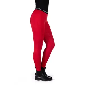 Women's full grip riding leggings HKM Graz image-3