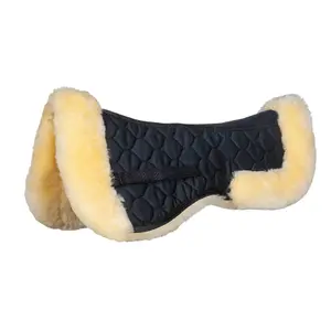 Amortisseur pour cheval mouton maille 3D véritable HKM