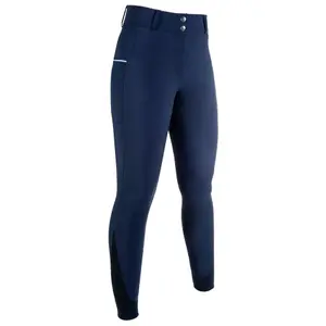 Pantalón de equitación Full Grip infantil HKM Comfort Flo image-0