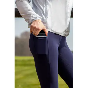 Pantalón de equitación Full Grip infantil HKM Comfort Flo image-4
