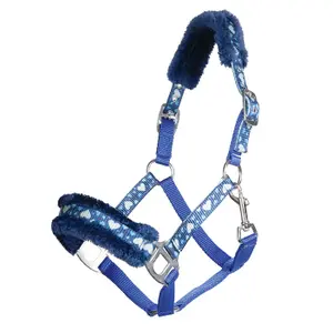 Fur halter for horse HKM Heart image-0