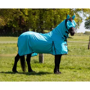 Fly Blanket with neck cover HKM image-2