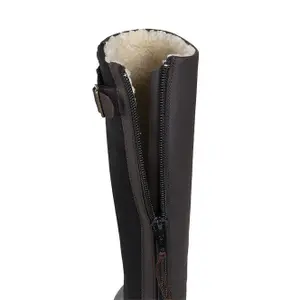 Botas de inverno de couro para mulher HKM Glasgow Style image-3