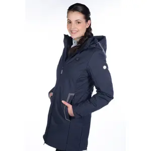 Women’s Battery-Free Full Zip Heated Riding Jacket HKM Elegant image-1