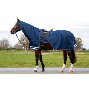 Horse Rug with Neck Cover HKM image-1