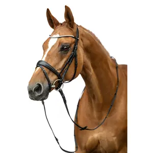Cabeçada sem freio para cavalos HKM Melinda image-1