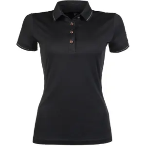 Ridande polotröja för damer HKM Rosegold Glamour image-0