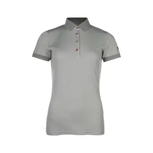 Ridepoloshirt til kvinder HKM Rosegold Glamour image-0