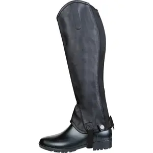 Ghette corte in pelle HKM Elastic Plain image-0