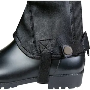 Ghette corte in pelle HKM Elastic Plain image-4