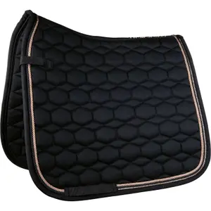 Estera de doma para caballos HKM Glamour Style Rosegold