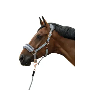 Halster voor paarden HKM Rosegold Glamour image-1