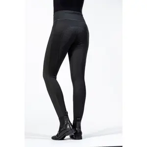 Women's full grip riding leggings HKM Cosy image-1