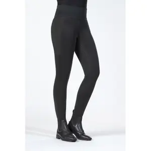 Women's full grip riding leggings HKM Cosy image-2