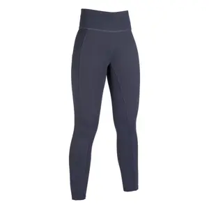 Girls' full grip riding leggings HKM Cosy image-0