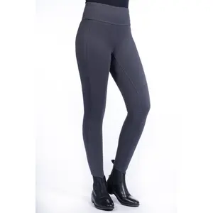 Girls' full grip riding leggings HKM Cosy image-2