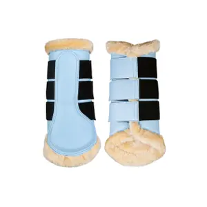 Closed horse gaiters HKM Comfort Premium Fur image-0