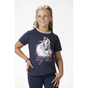 T-shirt meisje HKM Horse Spirit image-1