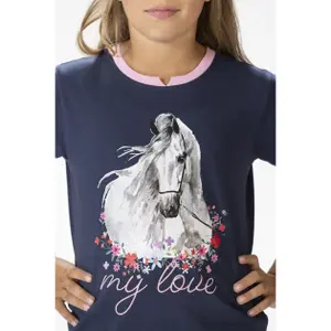 T-shirt meisje HKM Horse Spirit image-3