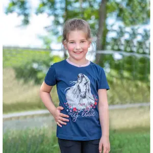 T-shirt meisje HKM Horse Spirit image-2